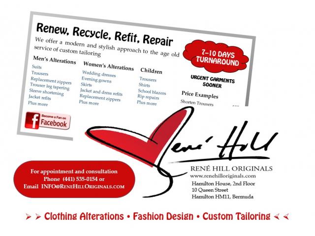 Rene Hill Originals Tailoring & Design Studio